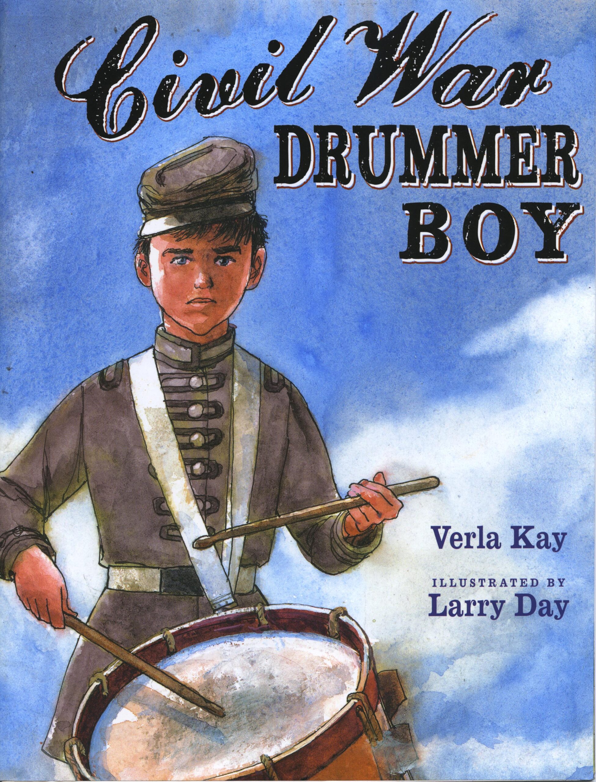 Civil War Drummer Boy - Larry Day Illustration.